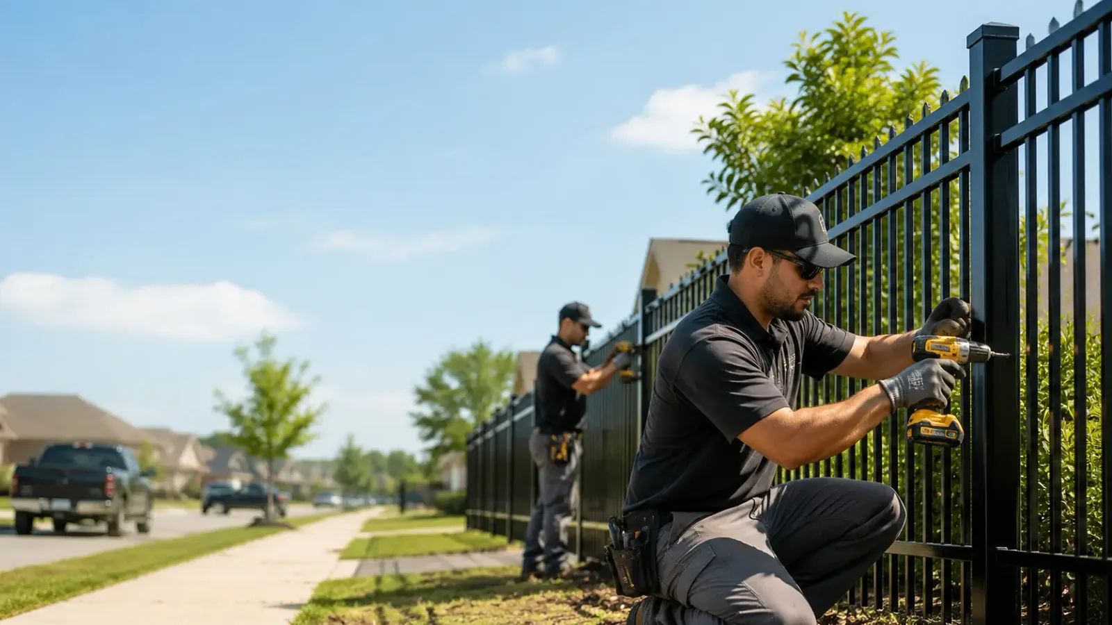 Metal Fence Installation in Waldo, WI
